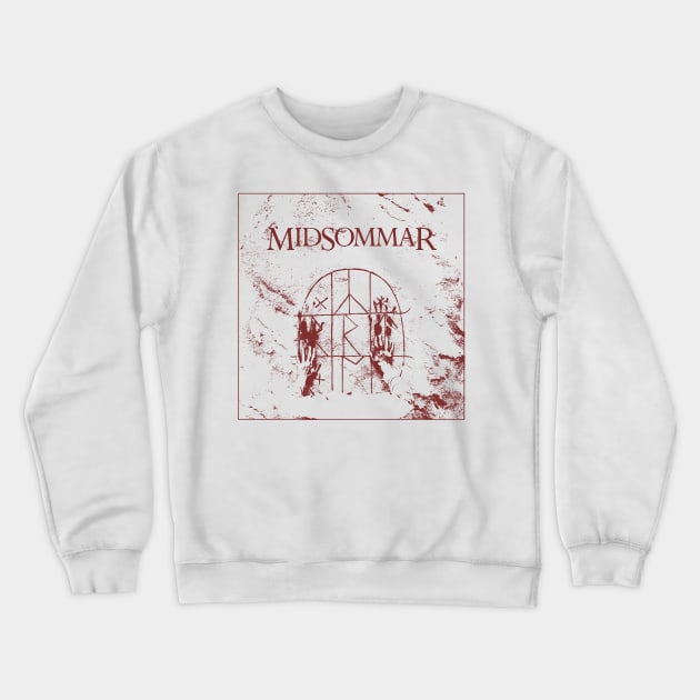 Midsommar (ᛈ) Crewneck Sweatshirt by amon_tees